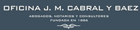 Logo Oficina de abogados JM Cabral y Báez